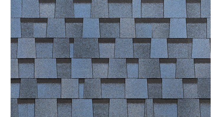 Ламинированная черепица Серия Dragon Lux, голубика