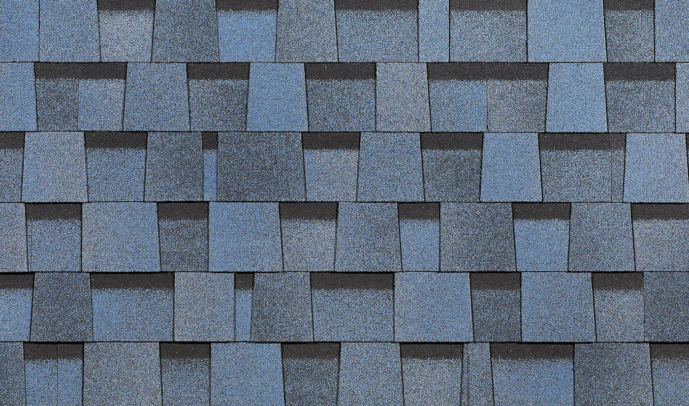 Ламинированная черепица Серия Dragon Lux, голубика