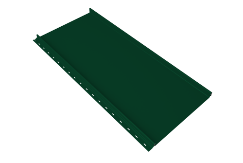 Кликфальц mini Grand Line 0,45 Drap TX с пленкой на замках RAL 6005 зеленый мох