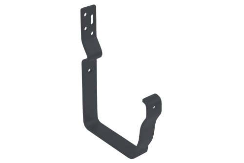 Крюк короткий полоса Vortex 127мм RAL 7024 мокрый асфальт