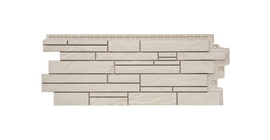 Фасадная панель GL Скала Classic молочный