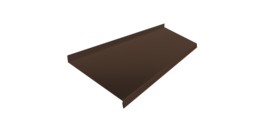 Отлив простой 200 0,45 Drap TwinColor RAL 8017 шоколад (3м)