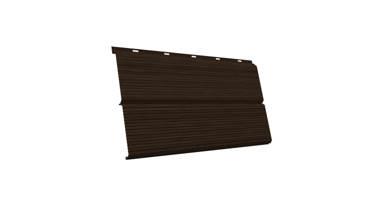 ЭкоБрус 0,345 Gofr 0.45 Print Elite Coffee Wood TwinColor