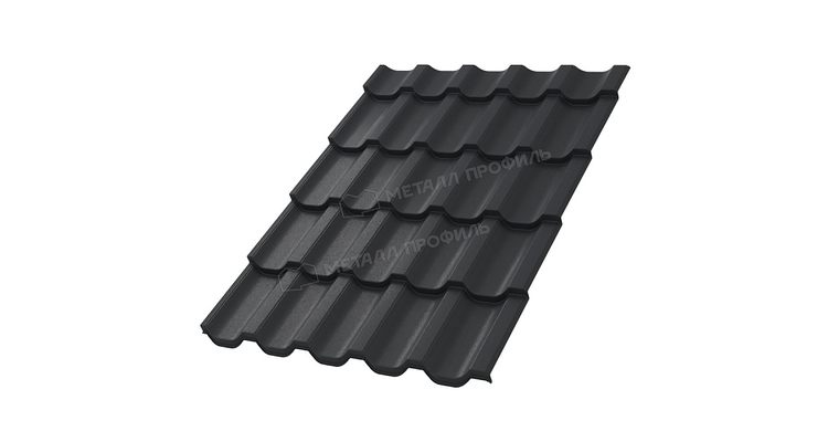 Металлочерепица Металл Профиль Трамонтана-SL (PureTech_Mat-20-7024-0.5)