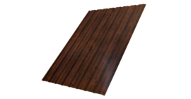 Профнастил С10B 0.45 Print-Double Premium Cherry Wood Dark F
