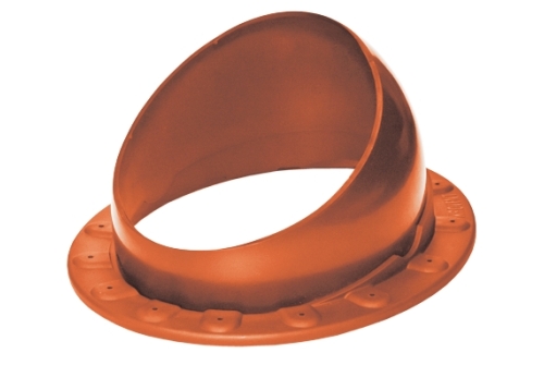 Проходной элемент Krovent Base-VT Seam 125/150 красно-коричневый