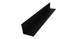 Угол внутренний 30х30 0,45 Drap TX RAL 9005 черный (3м)