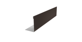 Нащельник 150 Texas 25х35 0,5 Drap TX RR 32 темно-коричневый (L1,8)