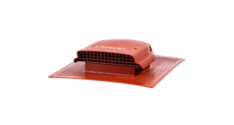 Вентиль кровельный Krovent KTV new красно-коричневый