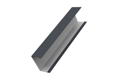 Крышка жалюзи Milan, Tokyo для калиток, ворот 0,5 Drap RAL 7024 мокрый асфальт (3м)