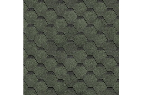 Черепица гибкая Технониколь Финская Соната зеленый